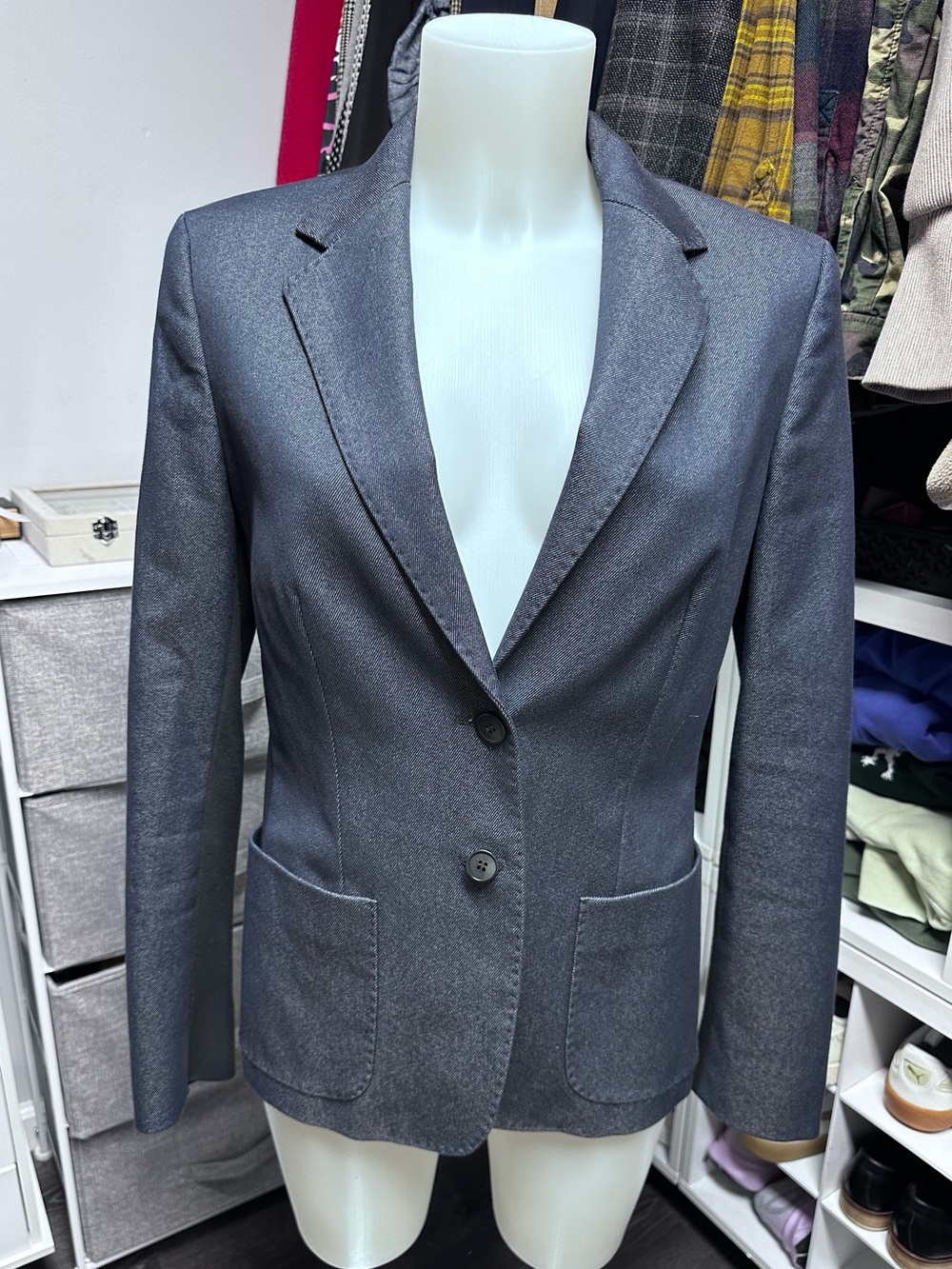 MaxMara Valdese Mixed Media blazer